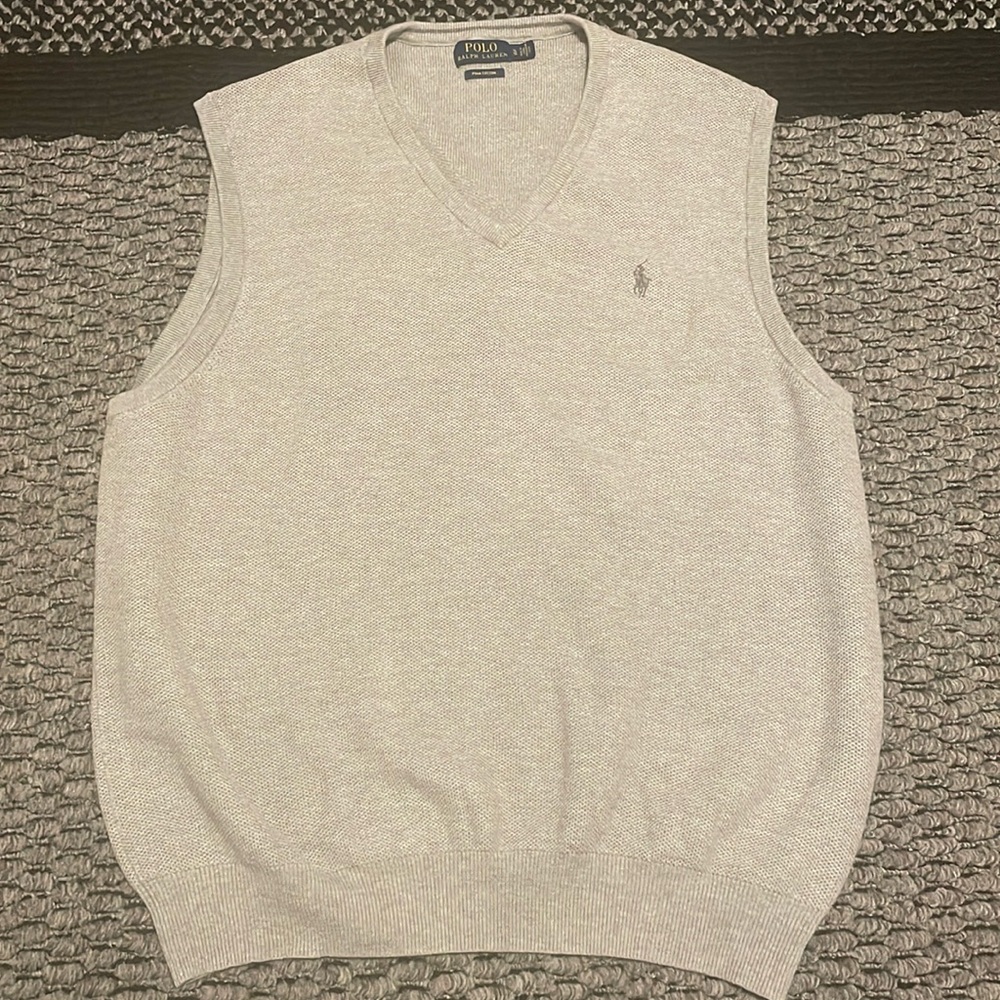 Polo Ralph Lauren Sweater Vest Men’s Sz XL Preppy Classic Grandpacore Old Money